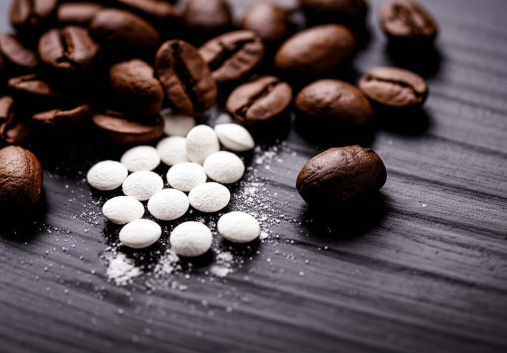 Coffee flavored nicotine pouches